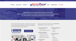 Desktop Screenshot of masterpharm.com