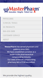 Mobile Screenshot of masterpharm.com